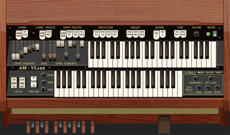 VL-122 - free Spinet Hammond organ plugin