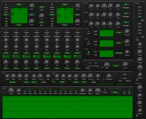 Addvector - free Additive synth plugin