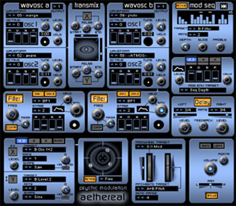 Aethereal - free Ambient vector synth plugin