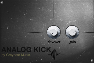 Analog Kick - free Analog bass drum plugin
