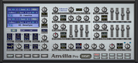 Anvilia Pro - free 2 osc / Wavetable synth plugin