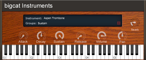 Aspen Trombone - free Trombone plugin