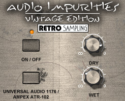 Audio Impurites Vintage Edition - free Hardware noise floor plugin