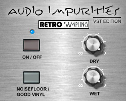 Audio Impurities - free Noise floor / vinyl sound plugin