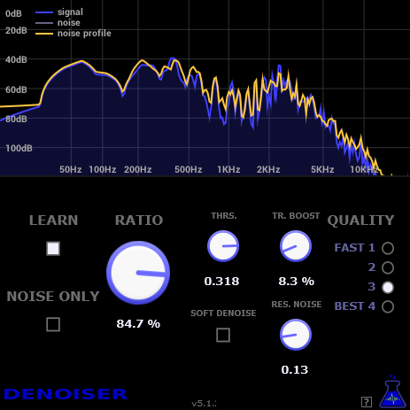Denoiser - free Noise remover plugin