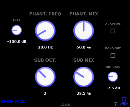 Infra - free Bass enhancer plugin