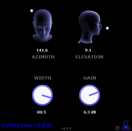 Spatializer - free HRTF binaural spatializer plugin
