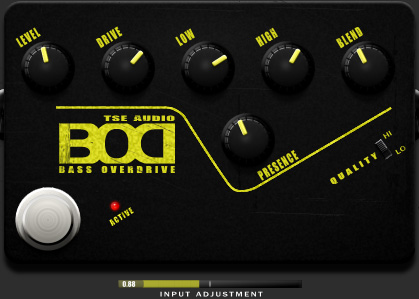 TSE B.O.D - free Bass overdrive plugin
