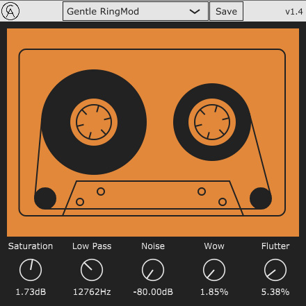 Tape Cassette - free Tape simulator plugin