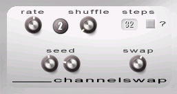 Channelswap - free Rhythmic stereo swap plugin