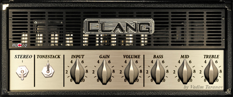 Clang - free Guitar amp plugin
