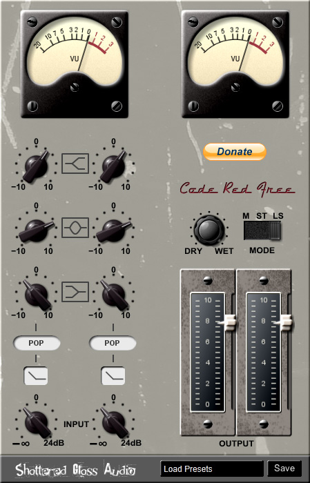 Code Red Free - free Tube console emulation plugin