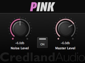 Pink - free Noise generator plugin