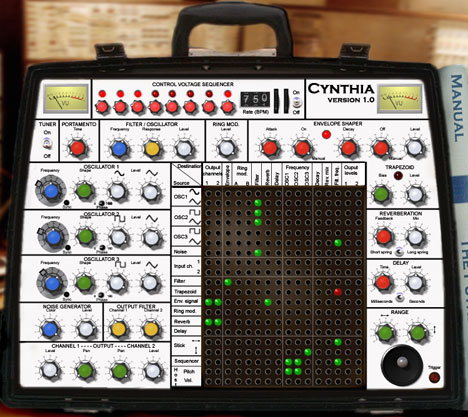 Cynthia - free EMS SynthiA emulation plugin