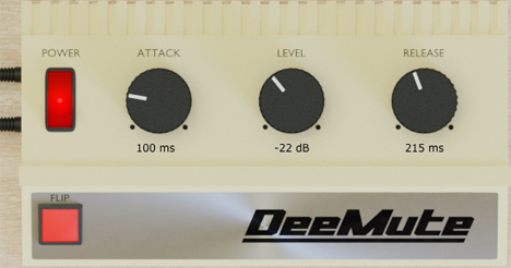 DeeMute - free MIDI mute trigger plugin