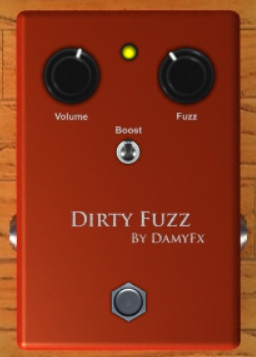 Dirty Fuzz - free Fuzz stomp plugin