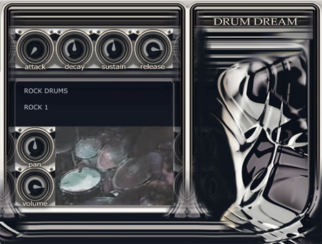 Drum Dream - free Acoustic drum kit plugin