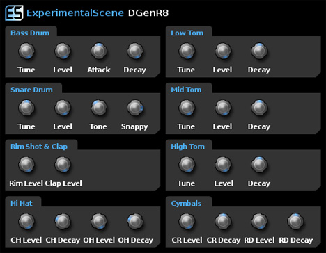 DGenR8 - free TR-909 style plugin