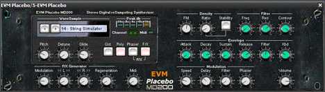 Placebo MD200 - free Wavesample based synth plugin