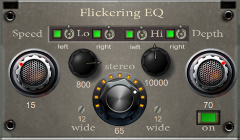 Flickering EQ - free Dynamic EQ plugin
