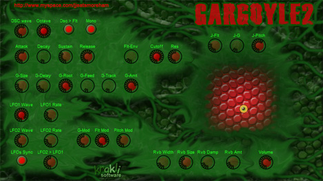 Gargoyle 2 - free Ambient noise generator plugin
