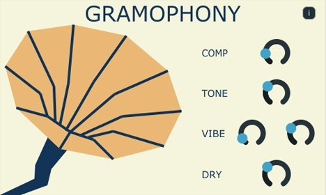 Gramophony - free Lo-Fi effect plugin