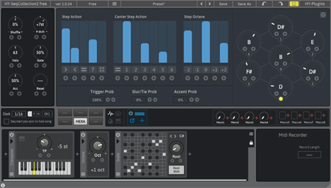 HY-SeqCollection 2 Free - free Step sequencer plugin