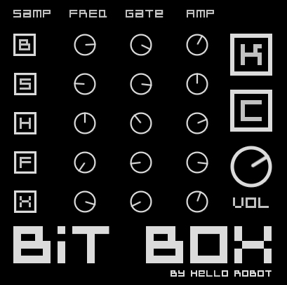 BiT BOX - free 8-bit drum kit plugin