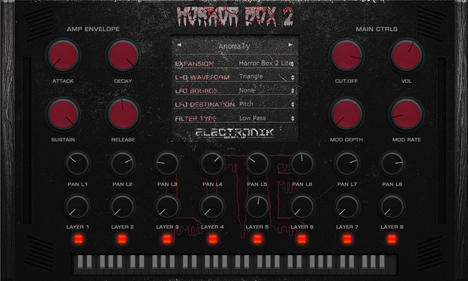 Horror Box 2 Lite - free Dark ambiance generator plugin