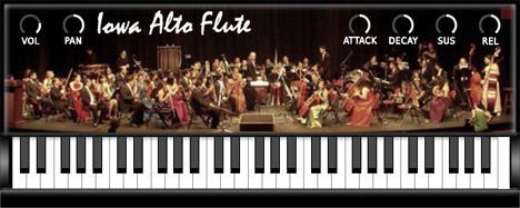 Iowa Alto Flute - free Alto flute plugin