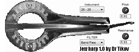 Jew Harp - free Mouth harp plugin