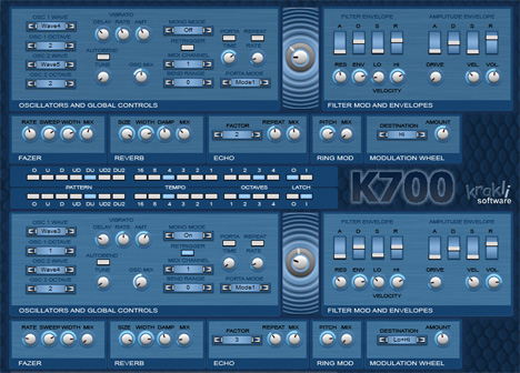K700 - free Dual synth plugin