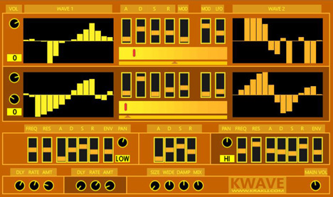 KWave - free Morphing additive synth plugin
