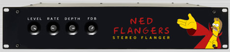 Ned Flangers - free Flanger plugin