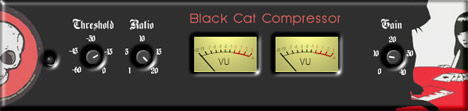 Black Cat - free Compressor plugin