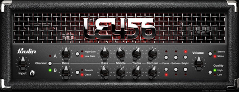 Le456 - free Guitar preamp simulator plugin