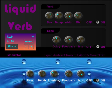 Liquid Verb - free Modulated reverb plugin