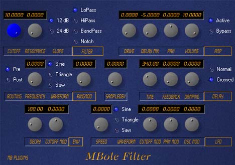 MBole Filter - free Filter plugin