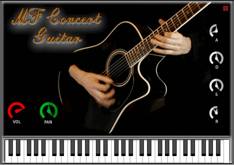 MF Concert Guitar - free Classical guitar plugin