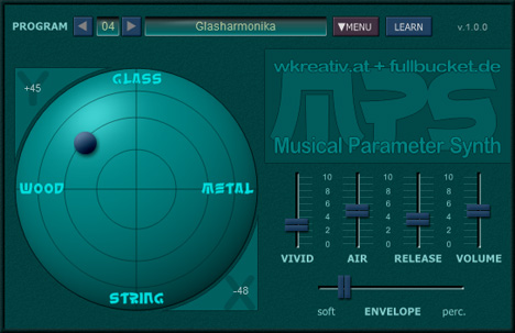 MPS - free Musical parameter synth plugin