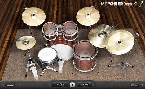MT Power Drum Kit - free Acoustic drum kit  plugin