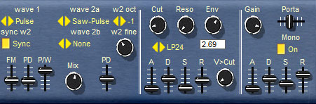 Stock - free Phase distortion synth plugin