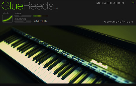 Glue Reeds - free Electric piano plugin