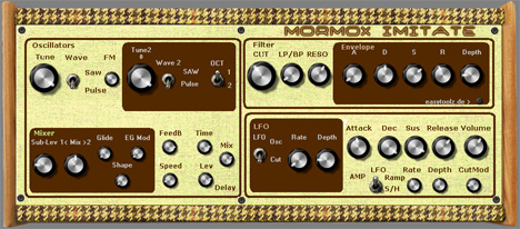 Mormox Imitate - free Vintage analog emulation plugin