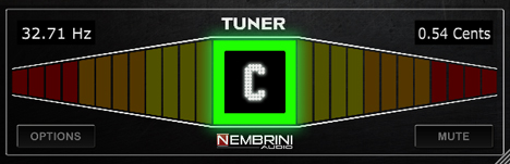 NA Chromatic Tuner - free Tuner plugin