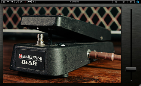 Nembrini Audio Wah - free Wah pedal plugin