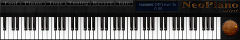 Neo Piano mini - free Yamaha C7 Grand Piano plugin