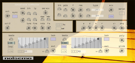 Noisemo - free Sequenced noise plugin