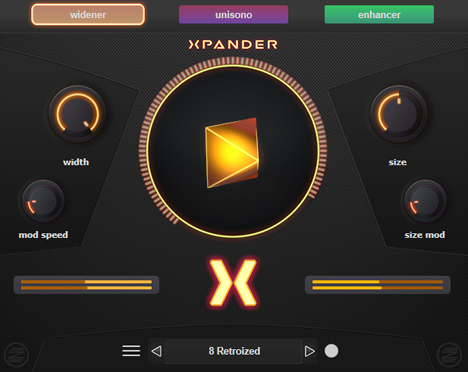 Xpander - free Stereo widener / Detuner plugin