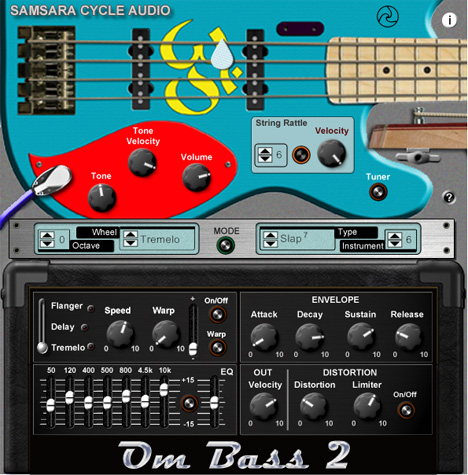 OMB2 - free Electric bass guitar plugin
